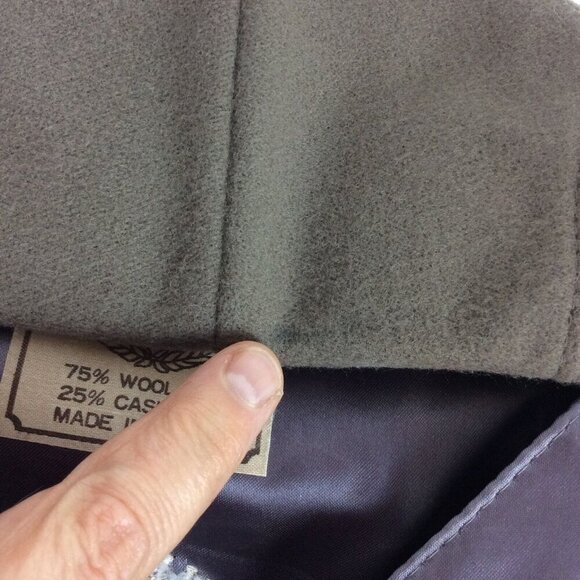 Dixieland Monterey Brown Flat Newsboy Cap Wool Cashmere Embroidered - Picture 8 of 8